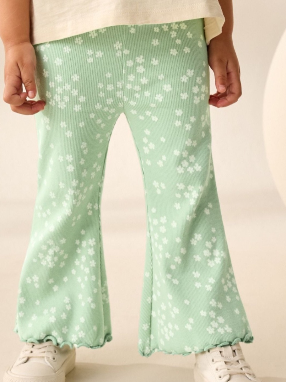 Next Bundle of 2 Ribbed Flared Leggings Sz 2-3 yrs $30R